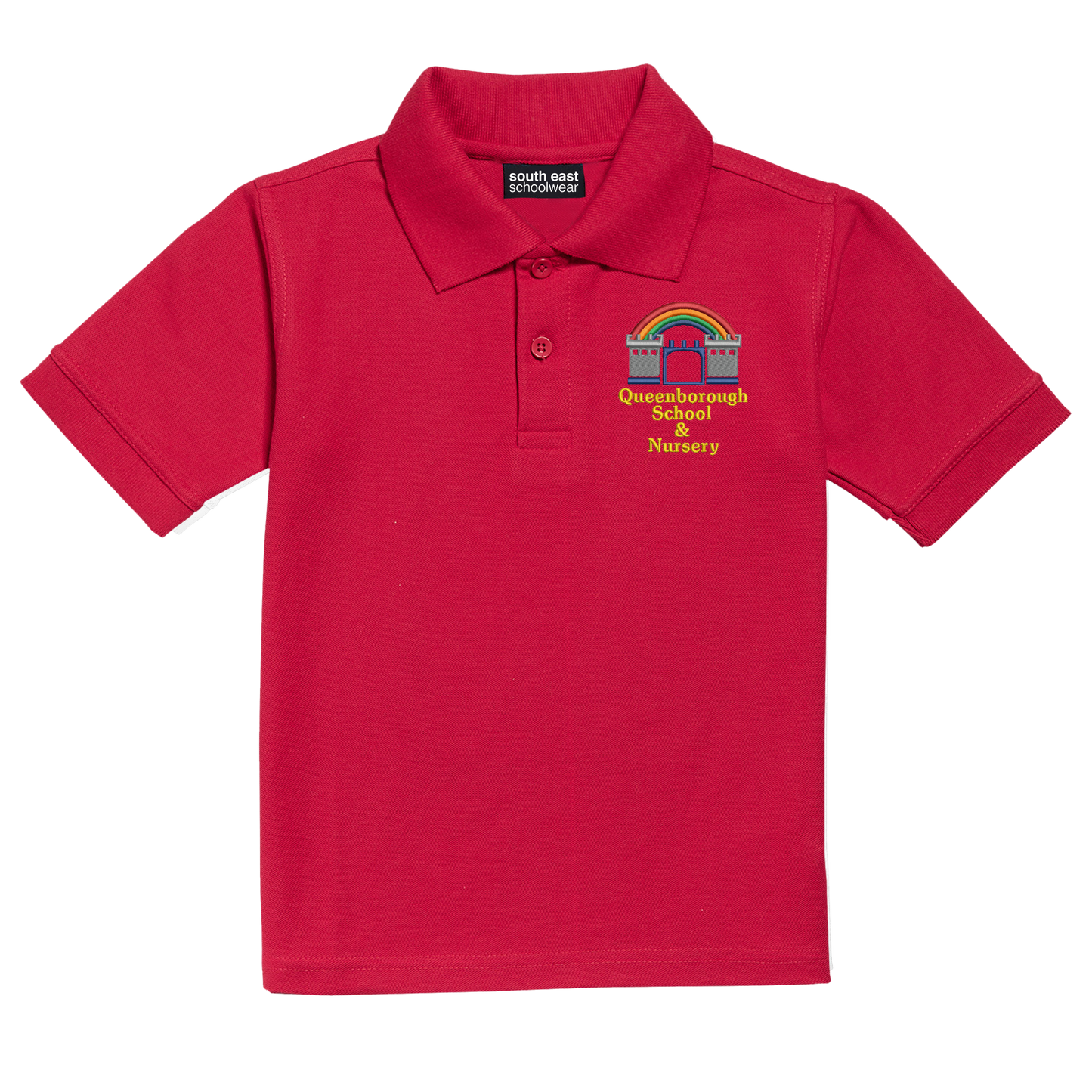 Queenborough Primary School - Red Polo Shirt