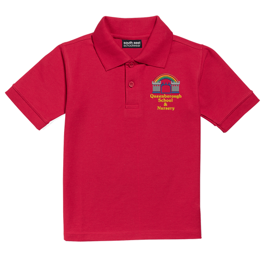 Queenborough Primary School - Red Polo Shirt