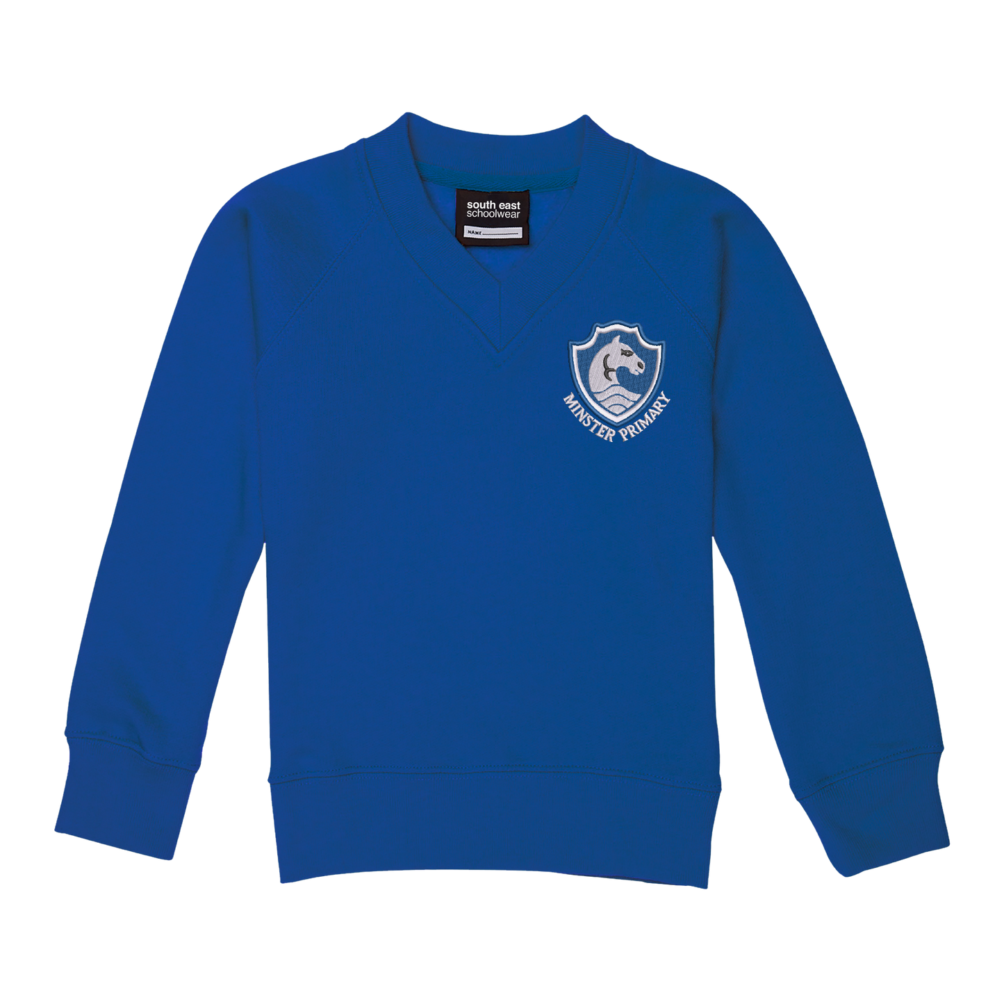 Minster In Primary V-neck Sweatshirt